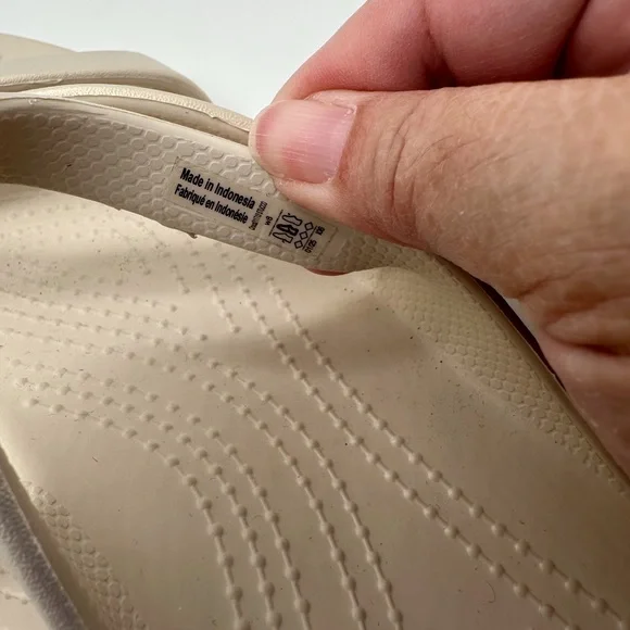 Crocs Kadee II Shimmer Slide Sandals Women’s Size 8 - Picture 6 of 6